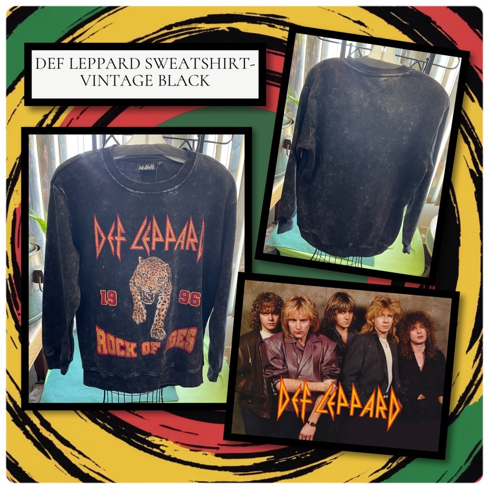 Epic Rights Def Leppard “1996 Rock of Ages” Sweatshirt UNISEX